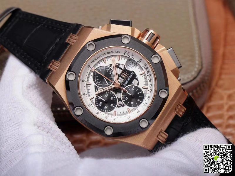 Best Replica Replica Audemars Piguet Royal Oak Offshore 26078RO.OO.D002CR.01 1:1 Best Edition JF Factory Rose Gold Swiss ETA3126 - Colareps