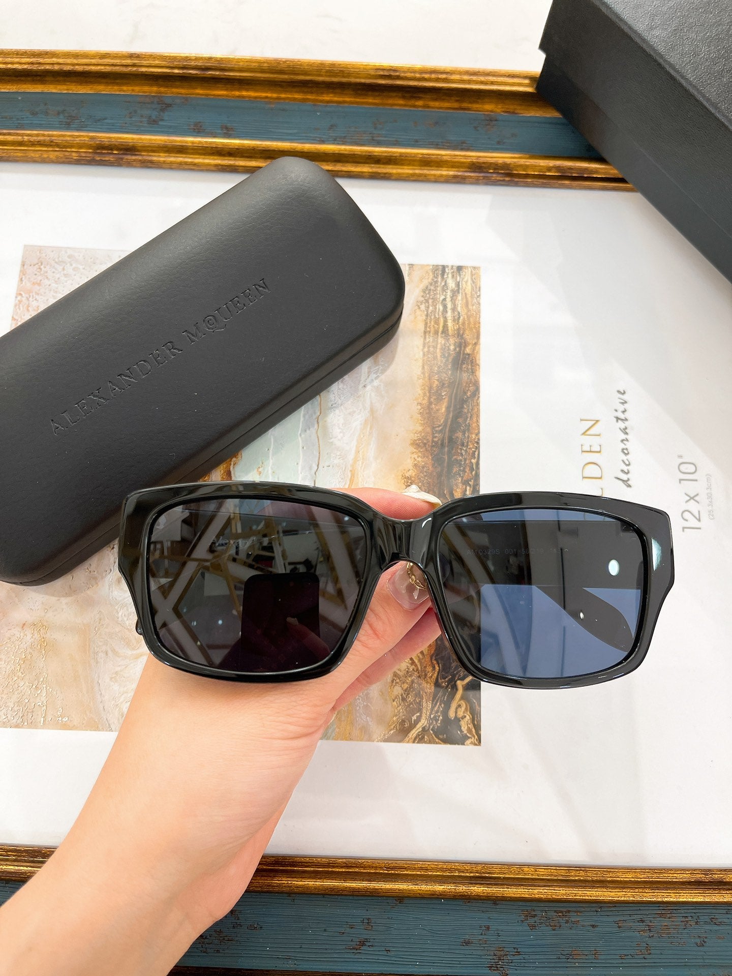 Best Replica Alexander Mcqueen Dupes Sunglasses - Colareps