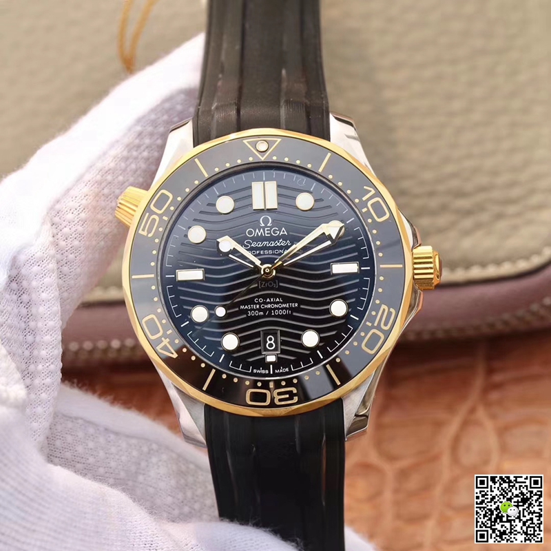 Best Replica Replica Omega Seamaster 210.22.42.20.01.001 1:1 Best Edition VS Factory Black Dial Swiss ETA8800 - Colareps