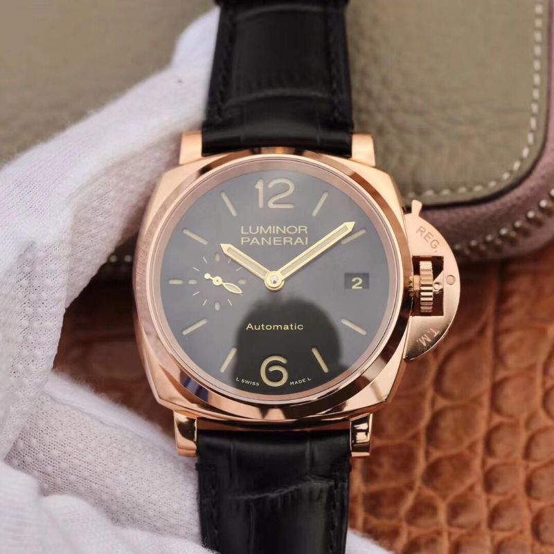 Best Replica Panerai Replica Luminor Due PAM01029 1:1 Best Edition VS Factory Black Dial Swiss OP.XXXIV - Colareps
