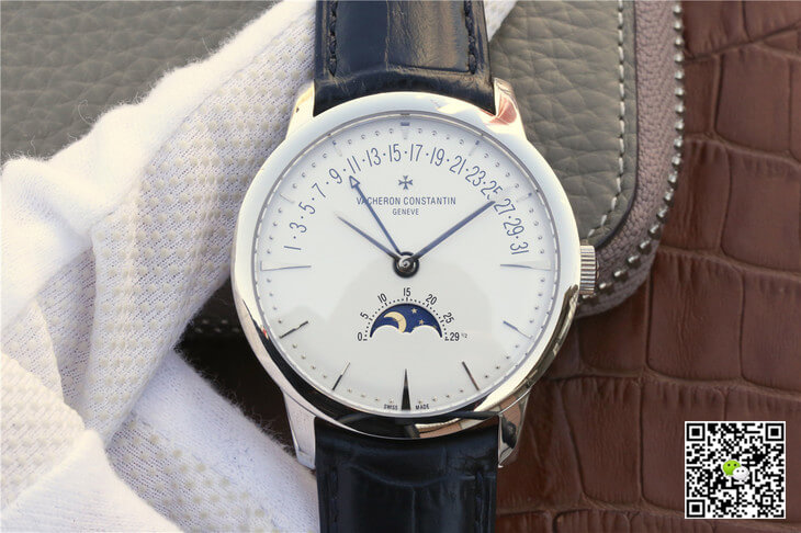 Best Replica Vacheron Constantin Replica Patrimony 4010U/000G-B330 1:1 Best Edition GS Factory White Dial - Colareps