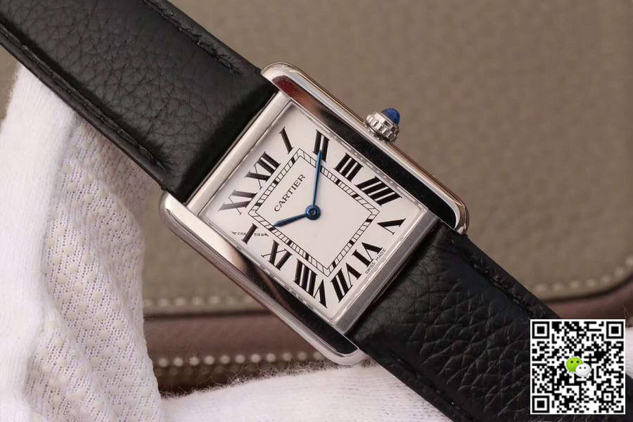 Best Replica Cartier Replica Tank Solo W5200005 JF Factory 1:1 Best Edition Swiss Ronda Quartz - Colareps