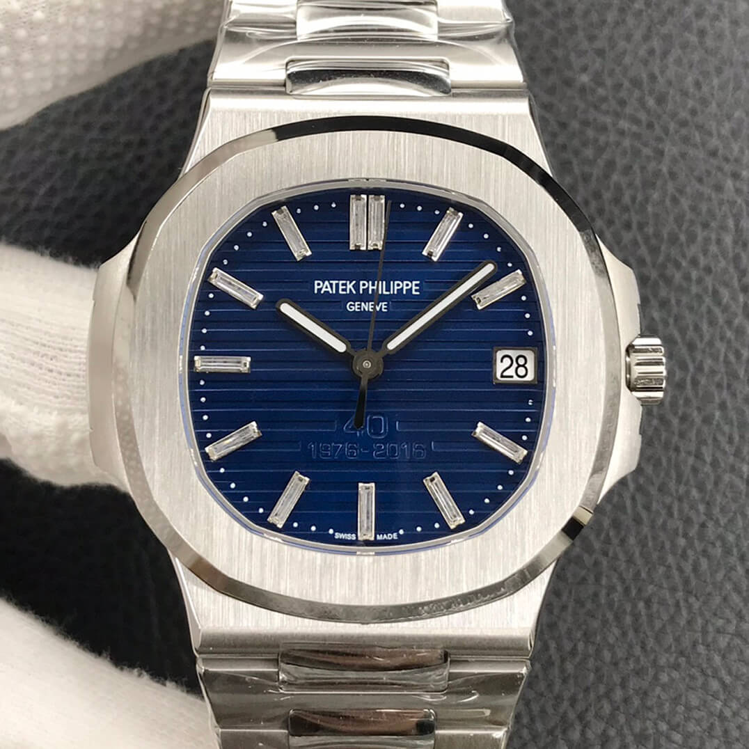 Best Replica Replica Patek Philippe Nautilus 5711/1P 1:1 Best Edition 3K Factory Blue Dial - Colareps
