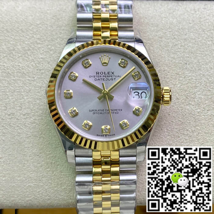 Best Replica Replica Rolex Datejust M278273-0020 31MM 1:1 Best Edition EW Factory Silver Dial - Colareps