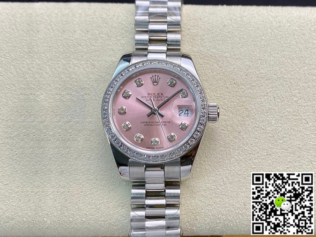 Best Replica Replica Rolex Datejust M279139RBR-0005 28MM 1:1 Best Edition BP Factory Pink Dial - Colareps