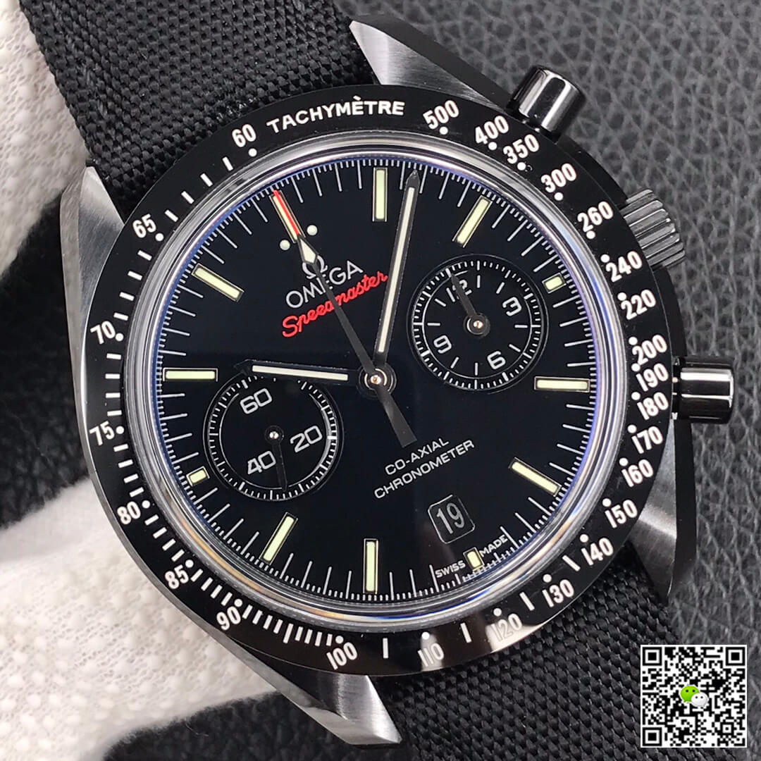 Best Replica OMEGA Replica Speedmaster 311.92.44.51.01.003 1:1 Best Edition OM Factory V2 Dark Side Of The Moon Black Ceramic - Colareps