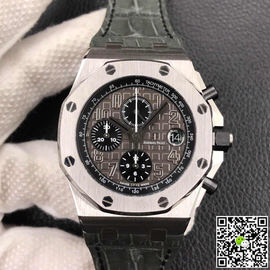 Best Replica Replica Audemars Piguet Royal Oak Offshore 26470ST.OO.A104CR.01 1:1 Best Edition JF Factory Dark Grey Dial - Colareps