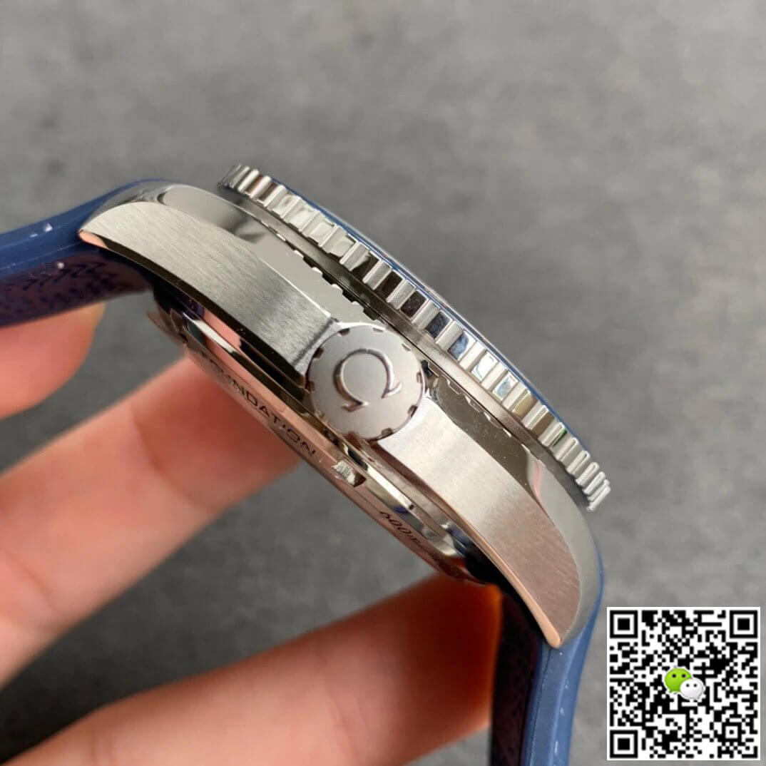 Best Replica Replica Omega Seamaster 232.32.44.22.03.001 1:1 Best Edition VS Factory Blue Dial - Colareps