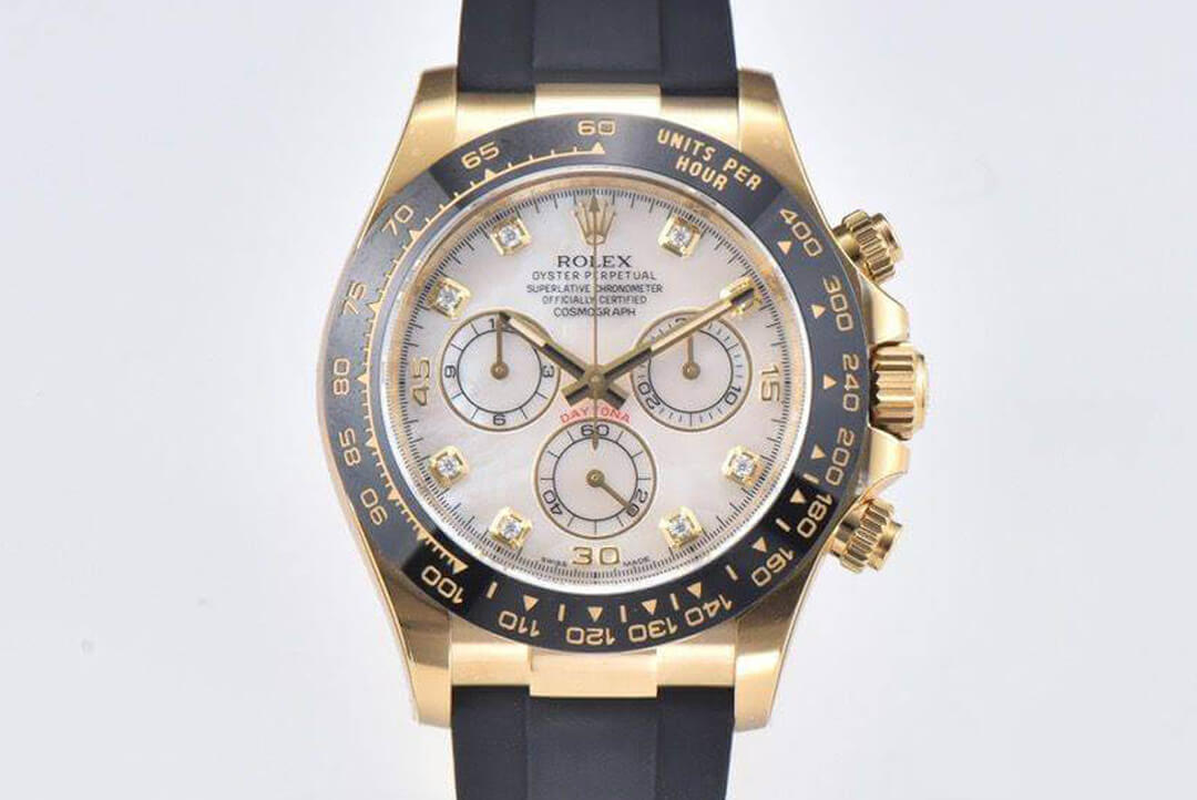 Best Replica Replica Rolex Cosmograph Daytona 116518LN-0037 1:1 Best Edition Clean Factory Mother-of-pearl Dial - Colareps