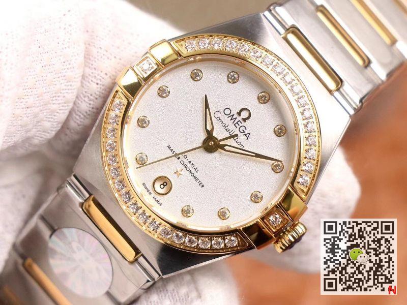 Best Replica Replica Omega Constellation 131.25.29.20.52.002 1:1 Best Edition 3S Factory V5 White dial Swiss NH05 - Colareps