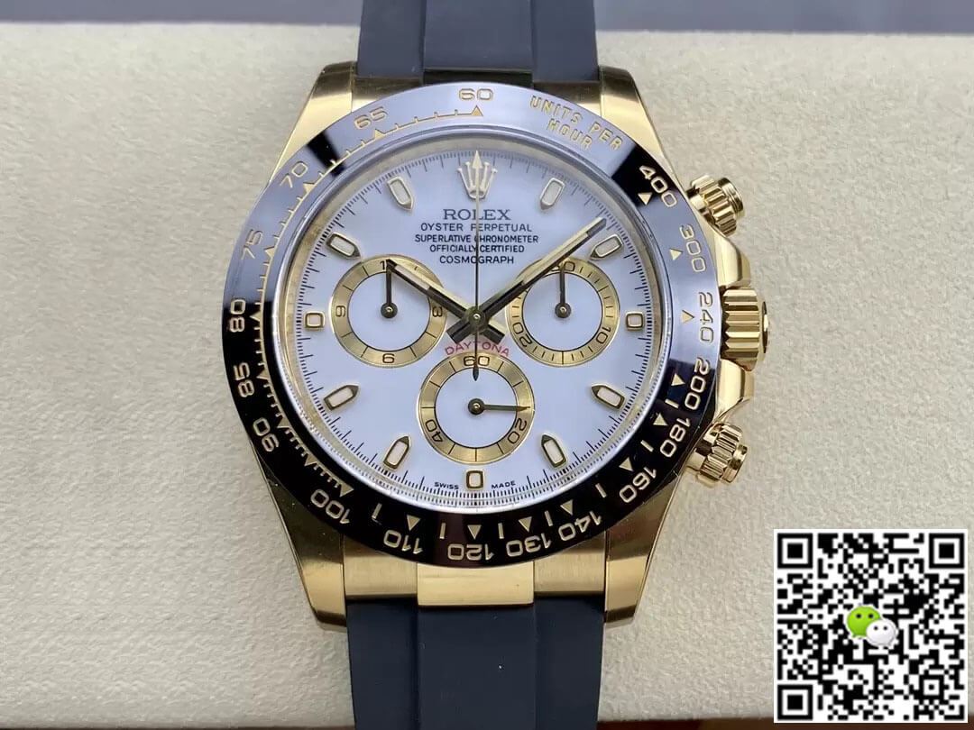 Best Replica Replica Rolex Cosmograph Daytona M116518LN-0041 1:1 Best Edition Clean Factory White Dial - Colareps