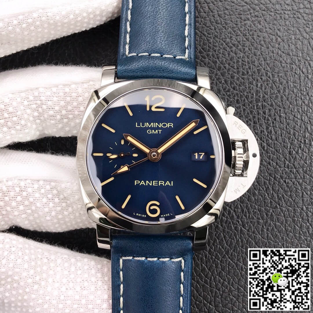 Best Replica Panerai Replica Luminor 1950 PAM688 1:1 Best Edition VS Factory Blue Dial - Colareps