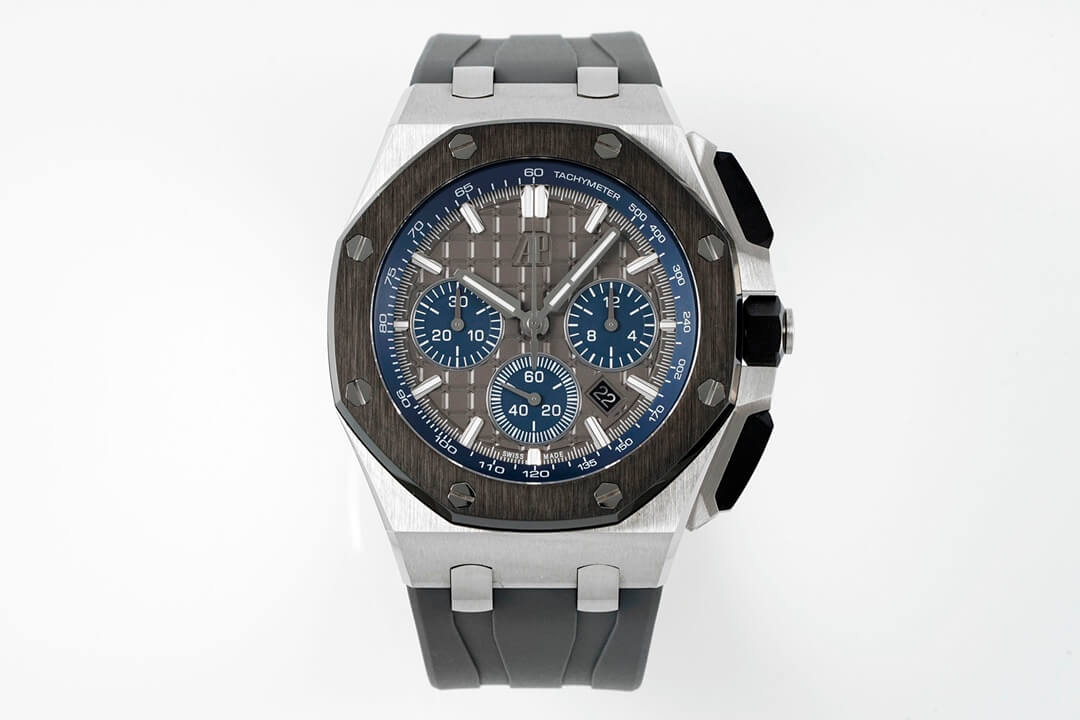 Best Replica Replica Audemars Piguet Royal Oak Offshore 26420IO.OO.A009CA.01 1:1 Best Edition APF Factory Gray Dial - Colareps