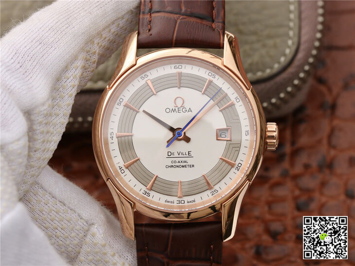 Best Replica Replica Omega De Ville 431.63.41.21.02.001 1:1 Best Edition VS Factory Red Gold - Colareps