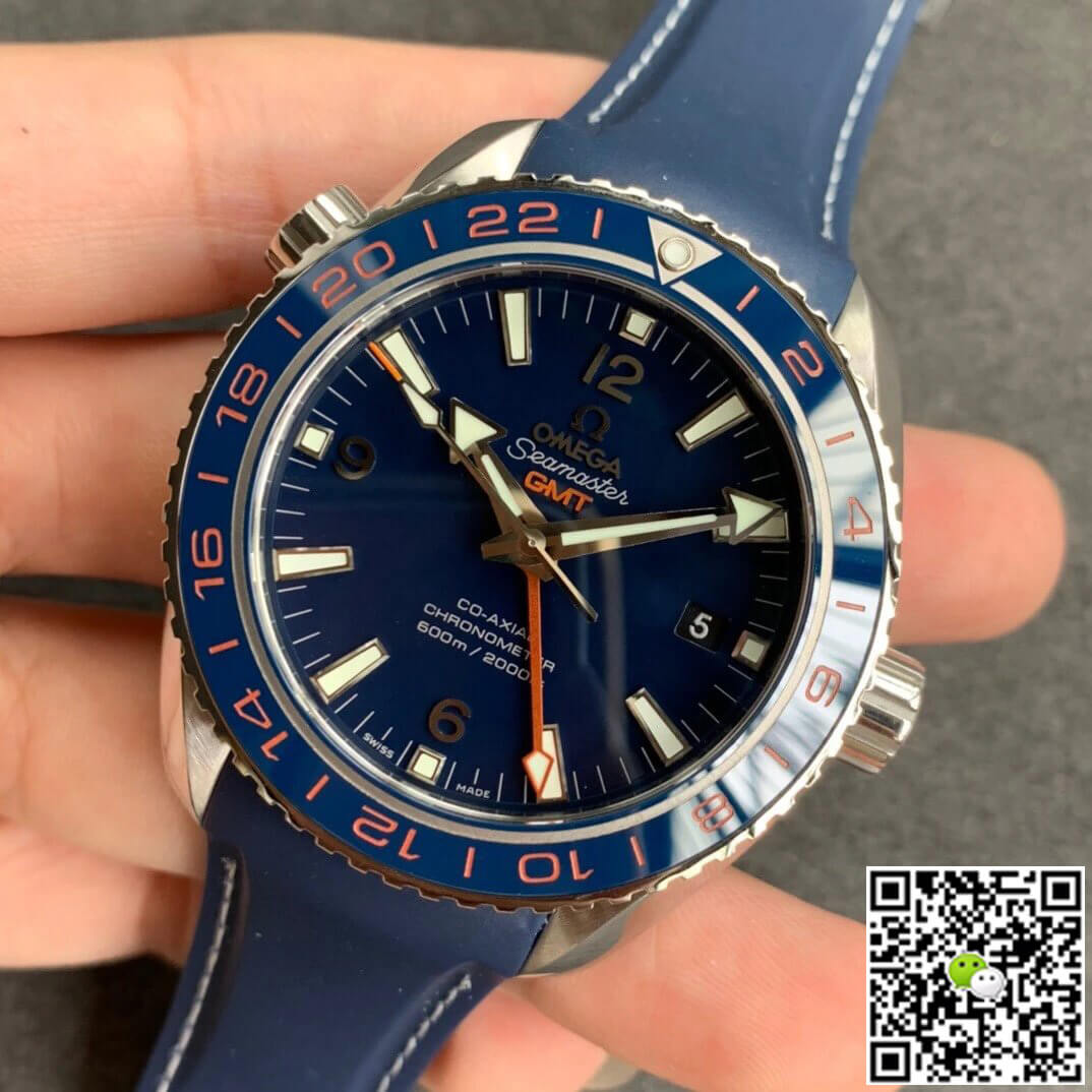 Best Replica Replica Omega Seamaster 232.32.44.22.03.001 1:1 Best Edition VS Factory Blue Dial - Colareps