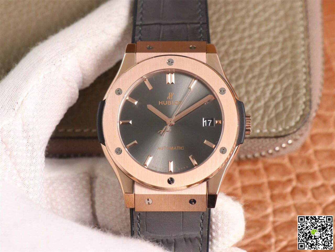 Best Replica Replica Hublot Classic Fusion 511.OX.7081.LR 1:1 Best Edition WWF Factory Dark Gray Dial - Colareps