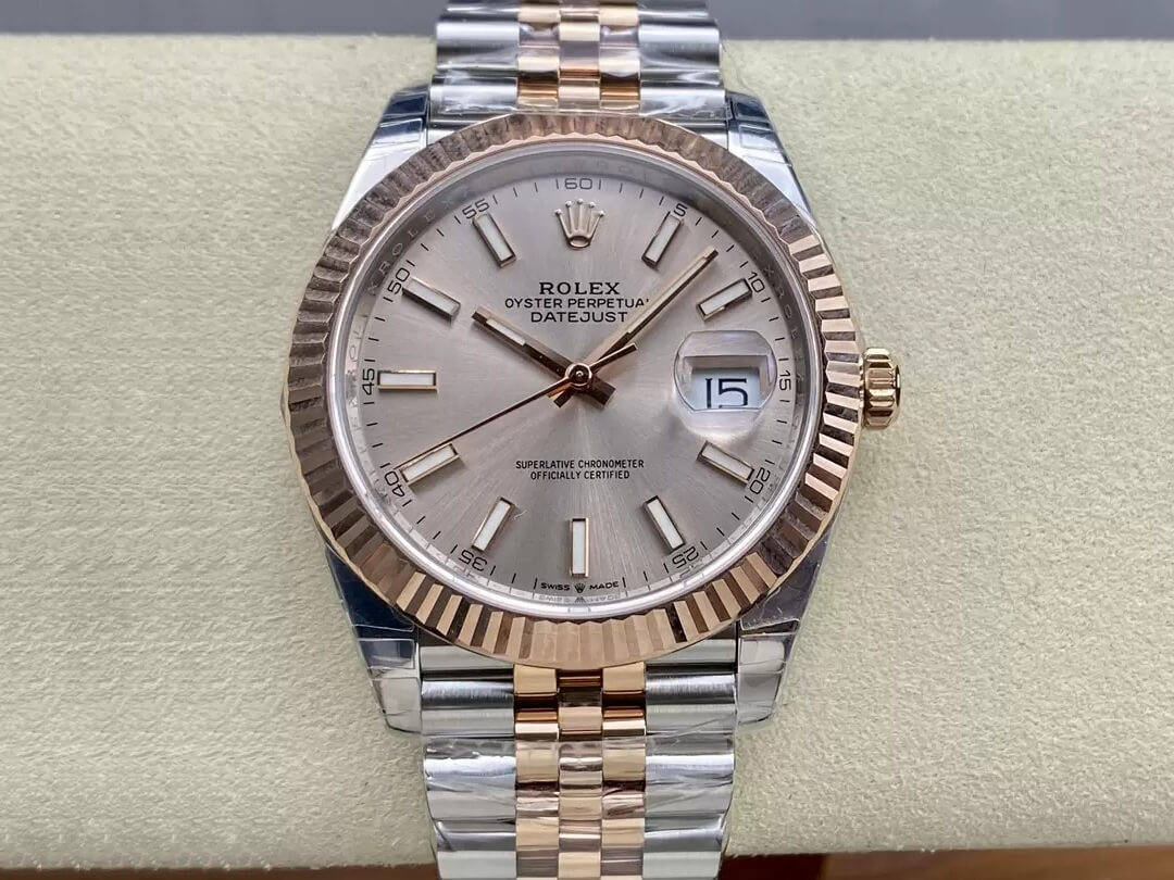 Best Replica Replica Rolex Datejust M126331-0010 1:1 Best Edition VS Factory Rose Gold - Colareps