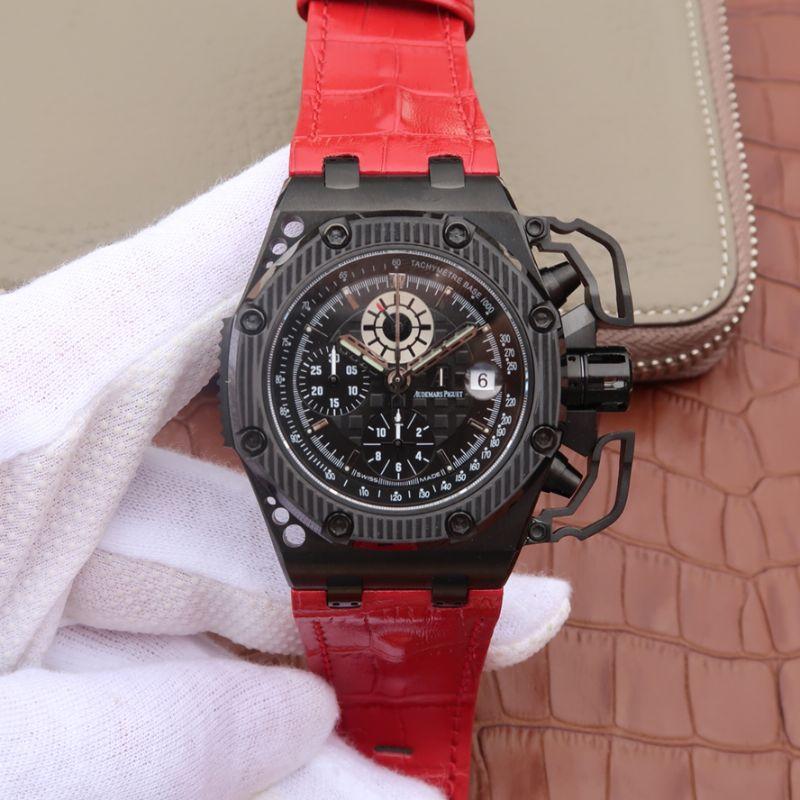 Best Replica Replica Audemars Piguet Royal Oak Offshore 26165IO.OO.A002CA.02 Noob Factory 1:1 Best Edition Swiss ETA7750 Black Dial - Colareps