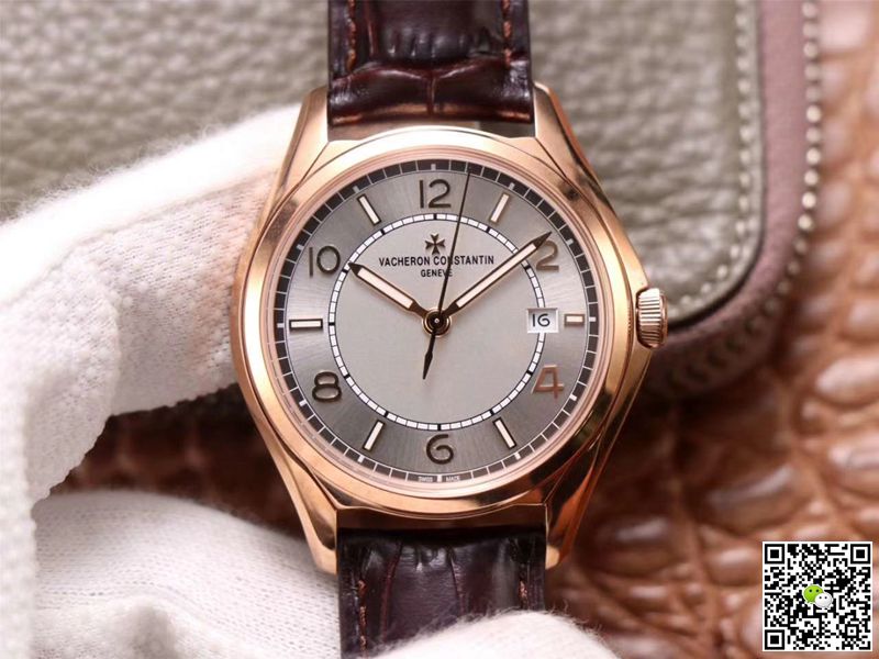 Best Replica Replica Vacheron Constantin Fiftysix 4600E/000R-B441 1:1 Best Edition ZF Factory Rose Gold Swiss ETA1326 - Colareps