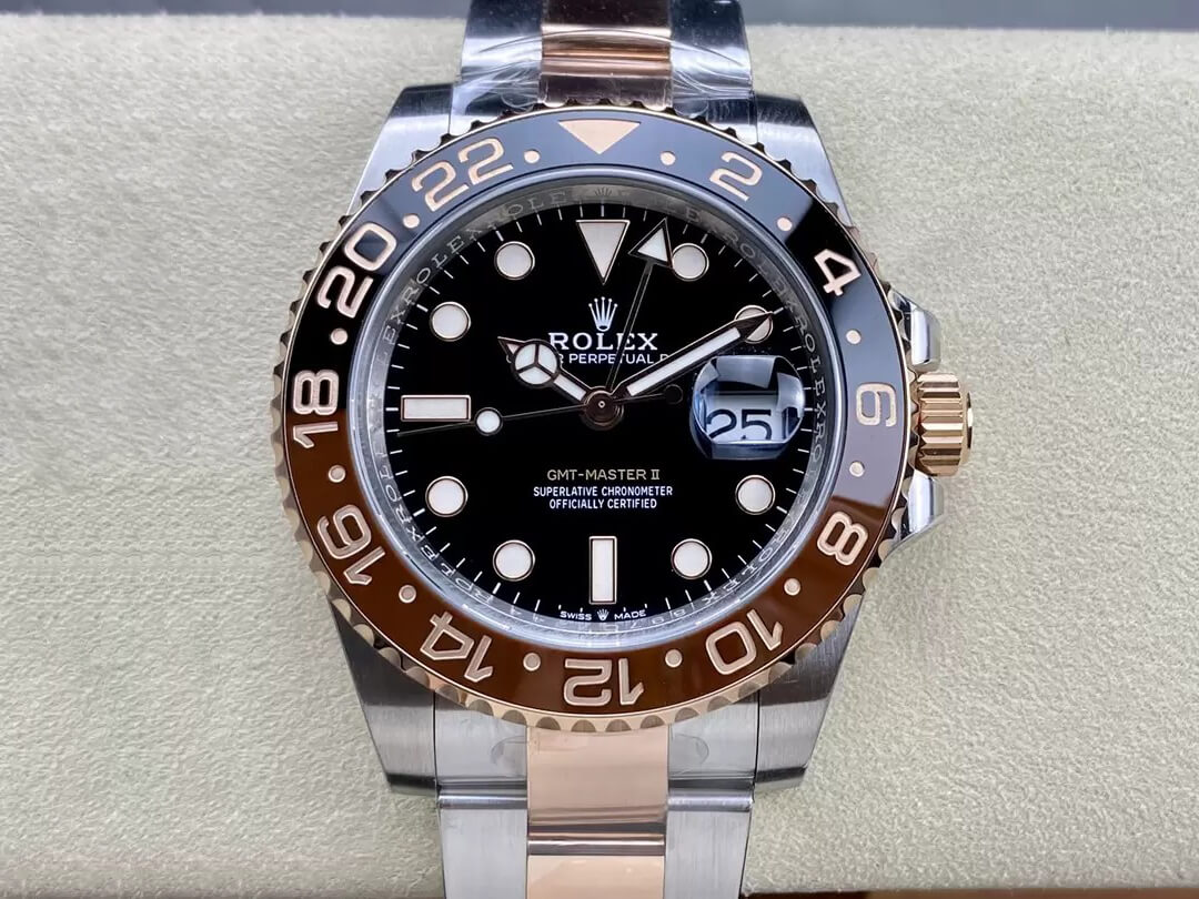 Best Replica Replica Rolex GMT Master II M126711chnr-0002 1:1 Best Edition C+ Factory Rose Gold - Colareps