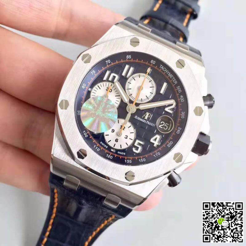 Best Replica Replica Audemars Piguet Royal Oak Offshore 26470ST.OO.A027CA.01 JF Factory 1:1 Best Edition Swiss ETA3126 Blue Dial - Colareps