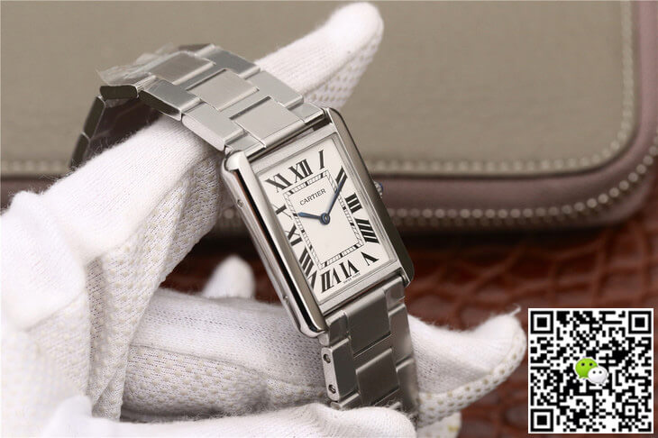 Best Replica Cartier Replica Tank W5200013 1:1 Best Edition K11 Factory Stainless Steel - Colareps