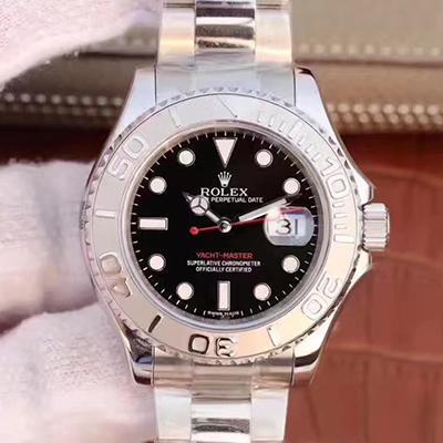 Best Replica Replica Rolex Yacht-Master 40mm 116622 EW Factory 1:1 Best Edition Swiss ETA3135 Black Dial - Colareps