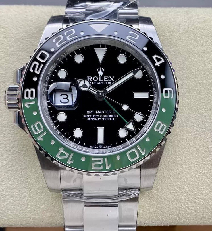Best Replica Replica Rolex GMT Master II M126720VTNR-0001 1:1 Best Edition C+ Factory Black Dial - Colareps