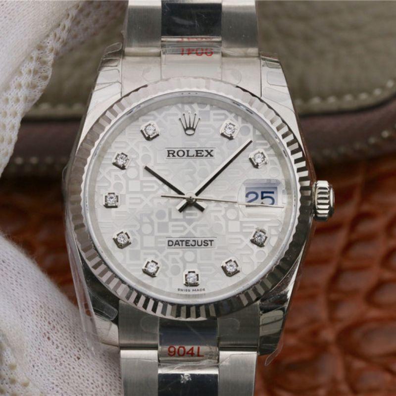 Best Replica Rolex Dupe Datejust 36 116234 1:1 Best Edition Swiss ETA2836-2 Silver Computer Dial - Colareps