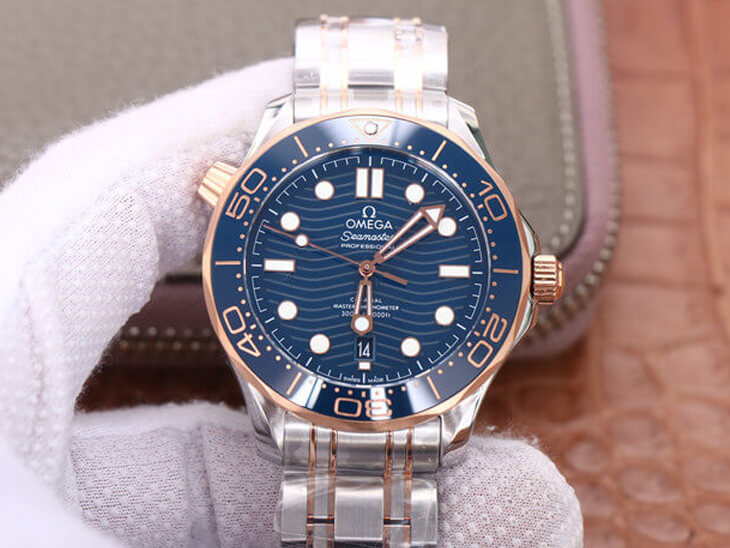 Best Replica Replica Omega Seamaster 210.20.42.20.03.002 1:1 Best Edition VS Factory Blue Dial - Colareps