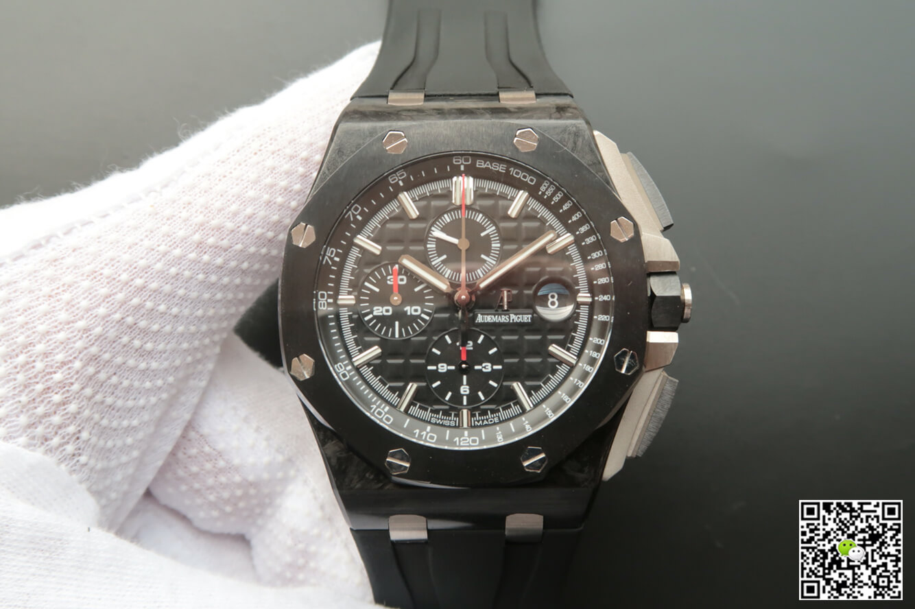 Best Replica Replica Audemars Piguet Royal Oak Offshore 26400AU.OO.A002CA.01 1:1 Best Edition JF Factory Black Dial - Colareps
