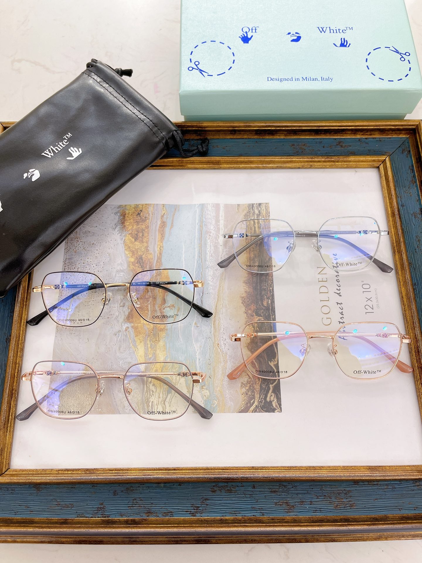 Best Replica Off white glasses - Colareps