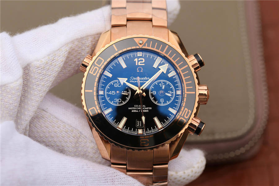 Best Replica Replica Omega Seamaster Ocean Universe Timing 232.63.46 1:1 Best Edition OM Factory Rose Gold - Colareps