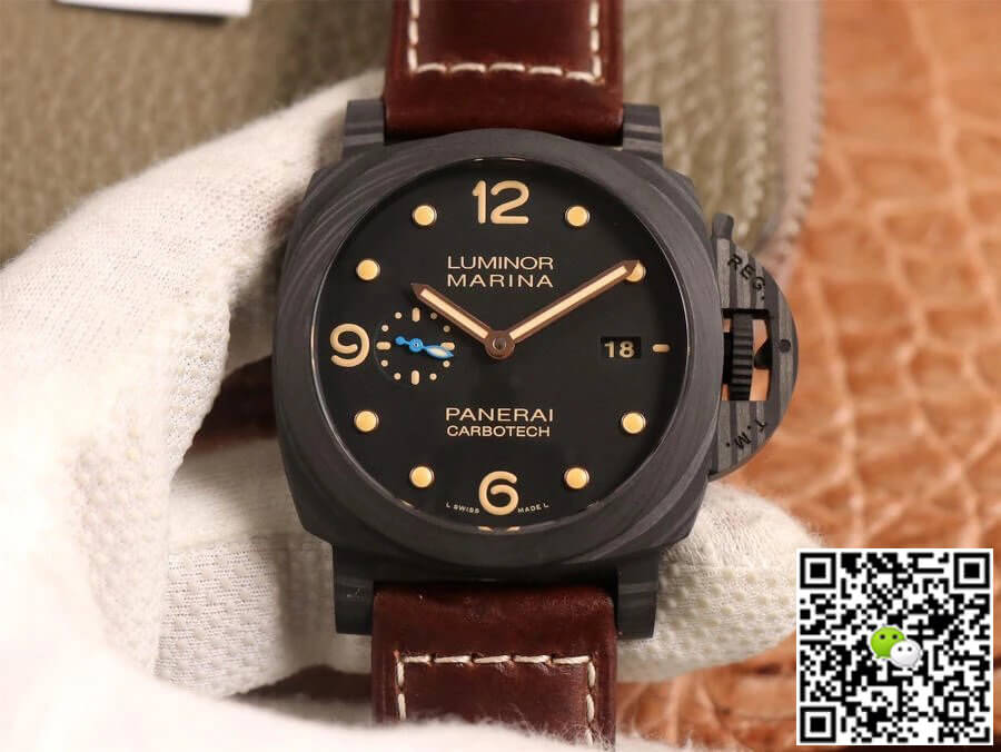 Best Replica Panerai Replica Luminor 1950 PAM00661 1:1 Best Edition VS Factory Black Dial - Colareps