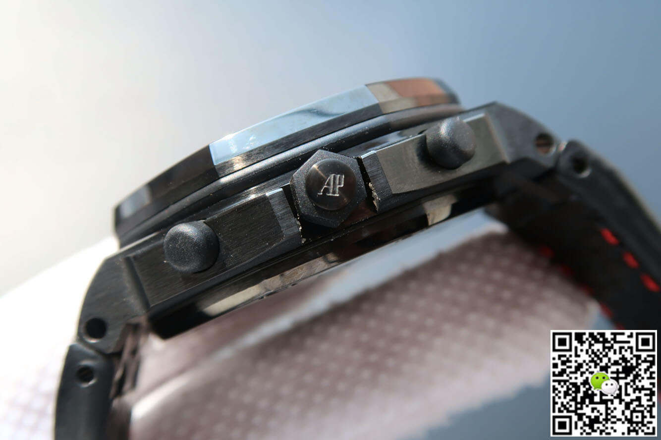 Best Replica Replica Audemars Piguet Royal Oak Offshore 26186SN.OO.D101CR.01 1:1 Best Edition JF Factory Black Dial - Colareps