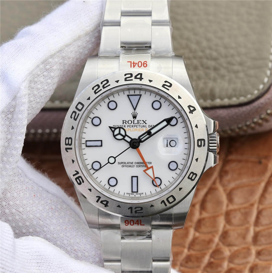 Best Replica Replica Rolex Explorer M216570-0001 1:1 Best Edition GM Factory V4 White Dial - Colareps