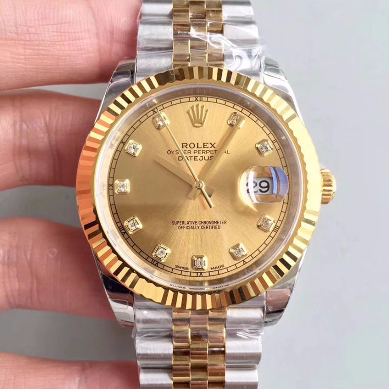 Best Replica Replica Rolex Datejust II M126333-0012 1:1 Best Edition Stainless Steel 410L and 18K Yellow Gold Bracelet - Colareps