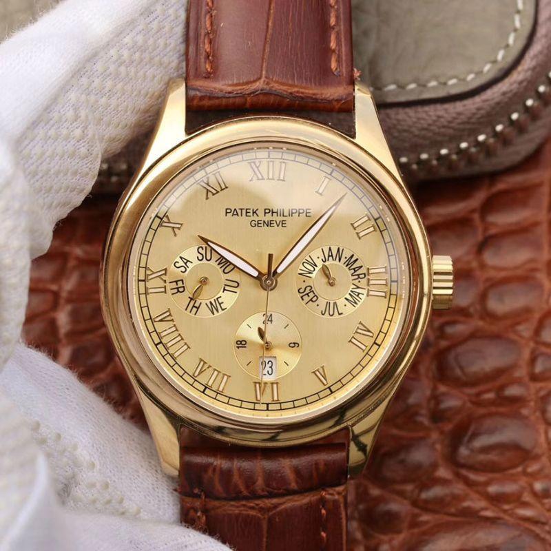 Best Replica Replica Patek Philippe Complications Annual Calendar 1:1 Best Edition Swiss ETA315SQA Gold Dial - Colareps