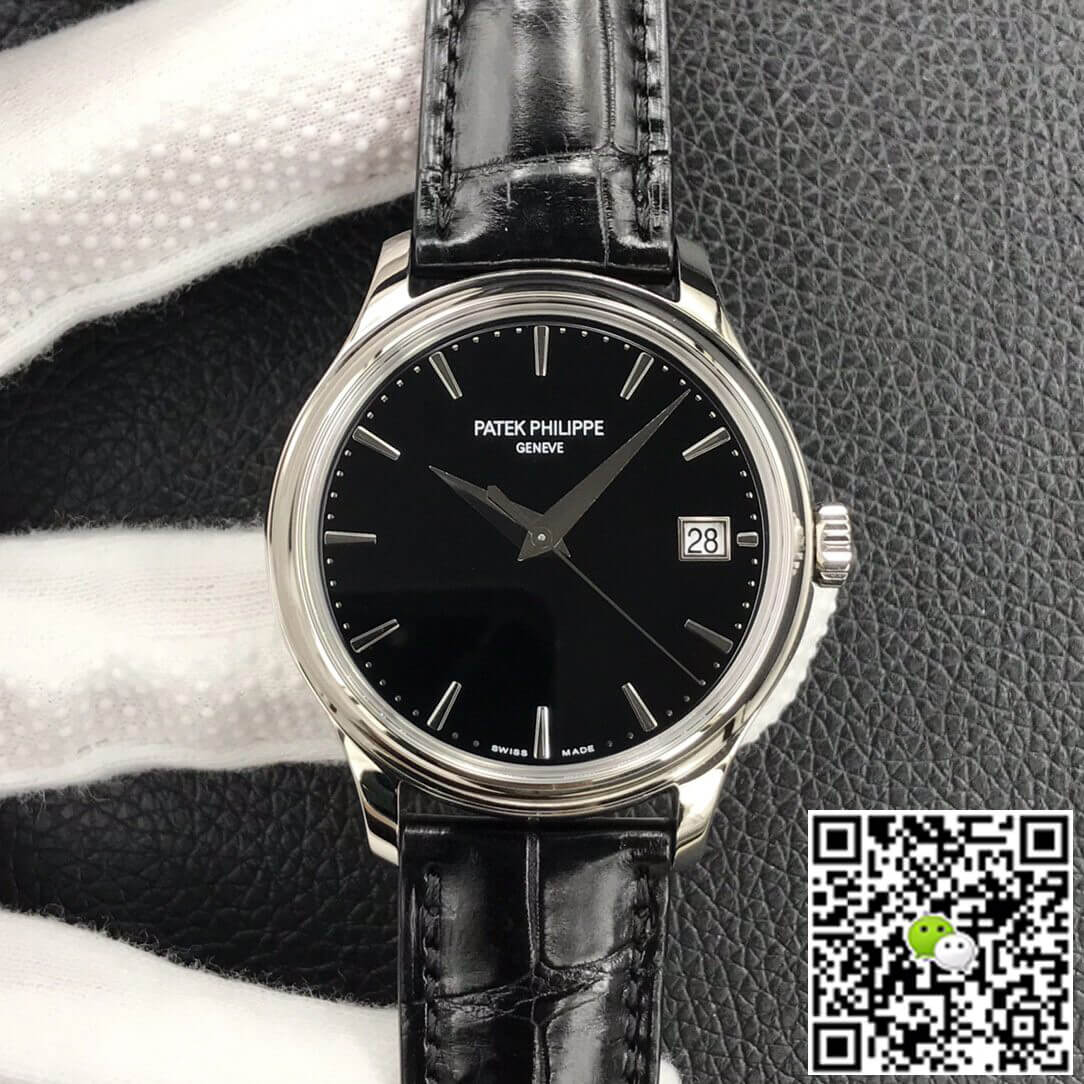 Best Replica Replica Patek Philippe Calatrava 5227G-010 1:1 Best Edition 3K Factory Black Dial - Colareps