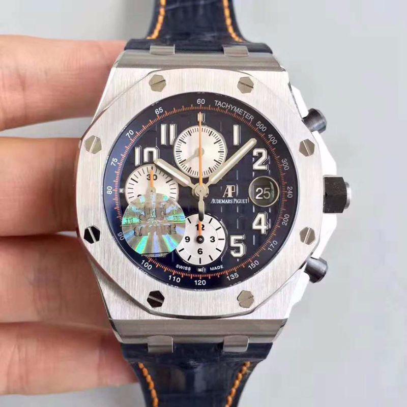 Best Replica Replica Audemars Piguet Royal Oak Offshore 26470ST.OO.A027CA.01 JF Factory 1:1 Best Edition Swiss ETA3126 Blue Dial - Colareps