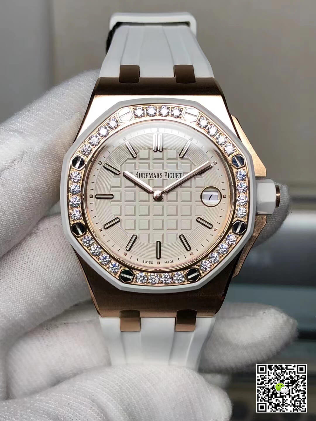 Best Replica Replica Audemars Piguet Royal Oak Offshore 67540OK.ZZ.A010CA.01 1:1 Best Edition 18k Rose Gold - Colareps