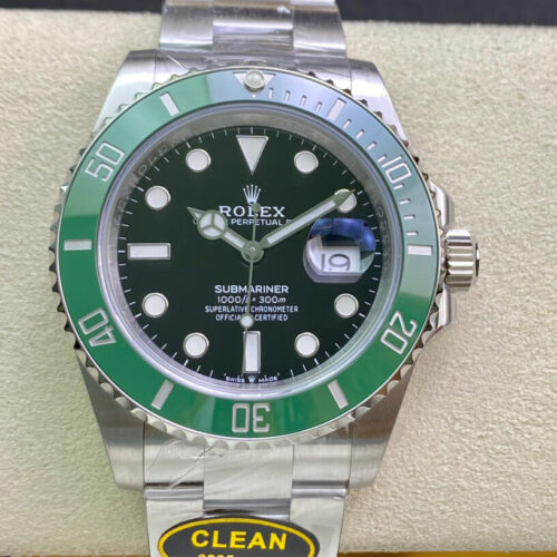 Best Replica Rolex Submariner Replica 126610 41MM 1:1 Best Edition Clean Factory Green Bezel - Colareps