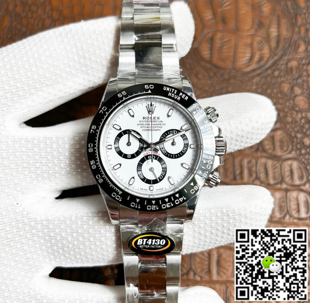 Best Replica Replica Rolex Daytona M116500LN-0001 1:1 Best Edition BT Factory White Dial - Colareps