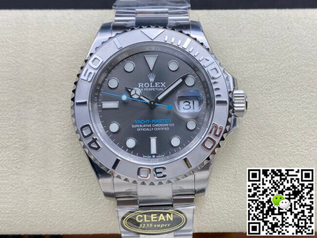 Best Replica Replica Rolex Yacht Master M126622-0001 1:1 Best Edition Clean Factory Grey Dial - Colareps
