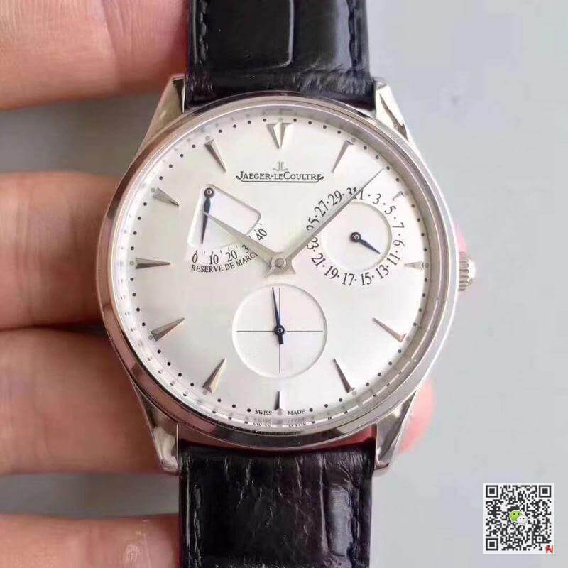 Best Replica Replica Jaeger-LeCoultre Master Ultra Thin Q1378420 ZF Factory 1:1 Best Edition Swiss ETA938 White Dial - Colareps