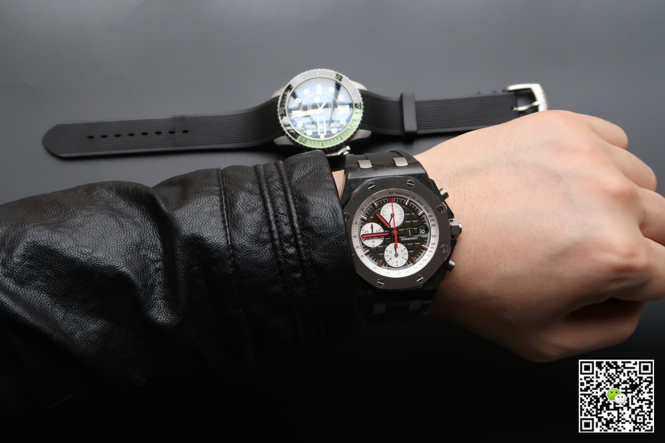Best Replica Replica Audemars Piguet Royal Oak Offshore 26202AU.OO.D002CA.01 1:1 Best Edition JF Factory Dark Grey Dial - Colareps
