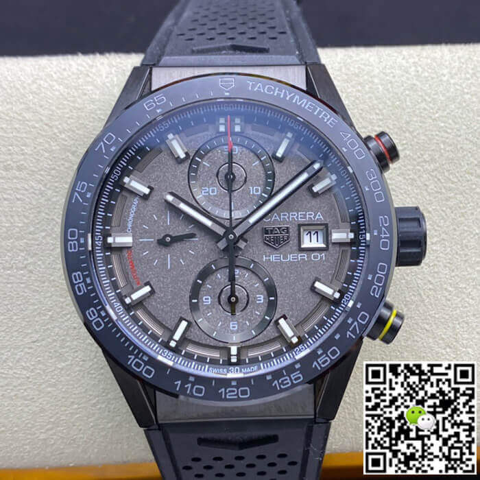 Best Replica Replica TAG Heuer Carrera CAR201J.FT6087 1:1 Best Edition XF Factory Grey Dial - Colareps
