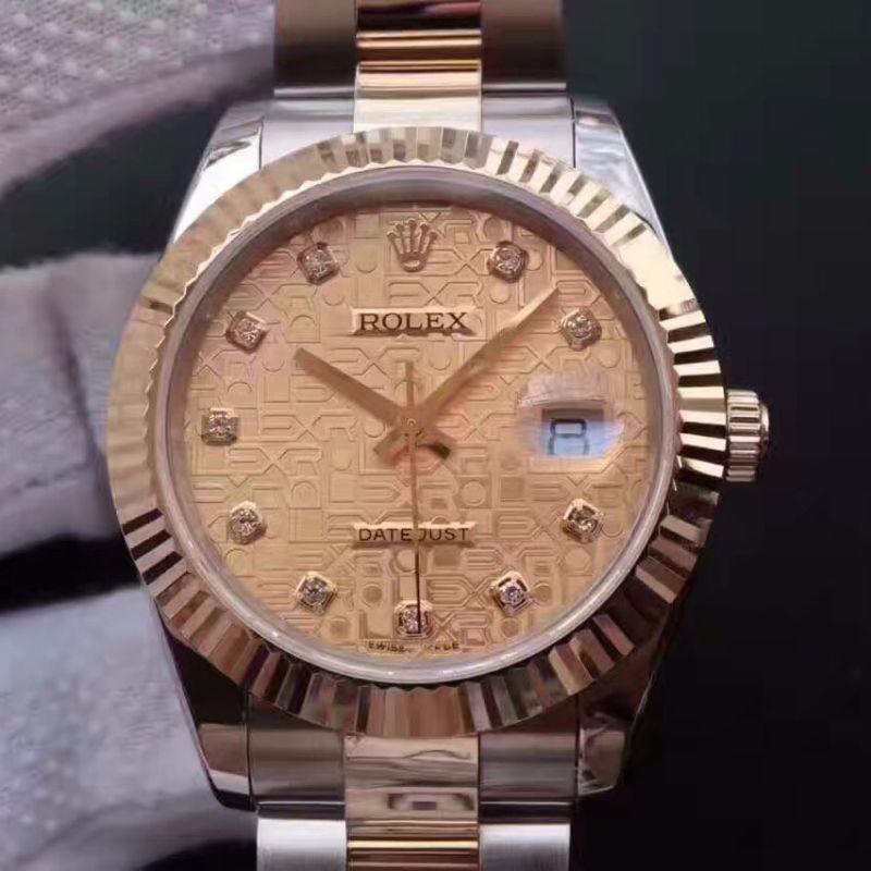 Best Replica Rolex Dupe Datejust II 126333-13 1:1 Best Edition 18K Gold Dial Swiss ETA2836-2 Gold Wrapped - Colareps
