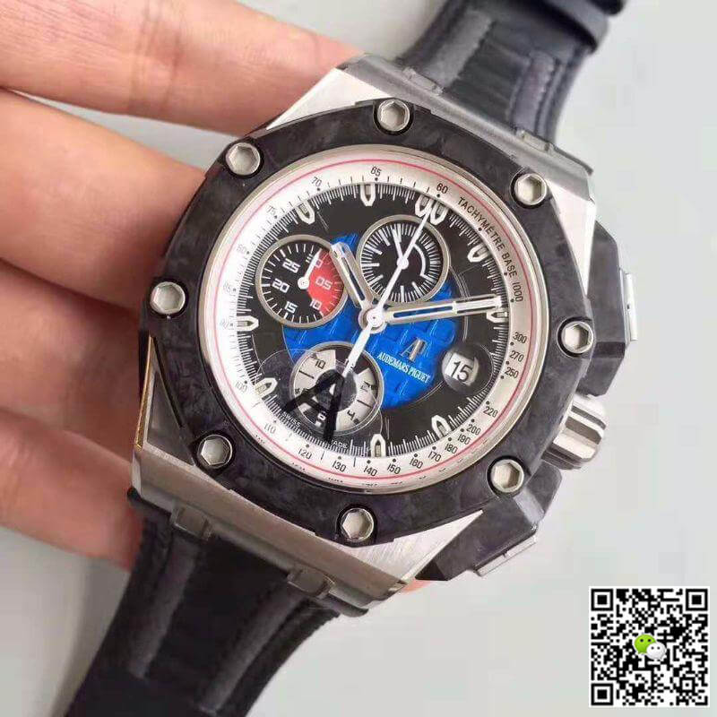 Best Replica Replica Audemars Piguet Royal Oak Offshore 26290PO.OO.A001VE.01 JF Factory 1:1 Best Edition Swiss ETA3126 Blue Dial - Colareps