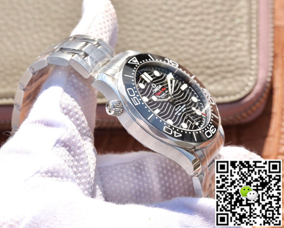 Best Replica Replica Omega Seamaster Diver 300M 210.30.42.20.01.001 1:1 Best Edition VS Factory Black Dial - Colareps